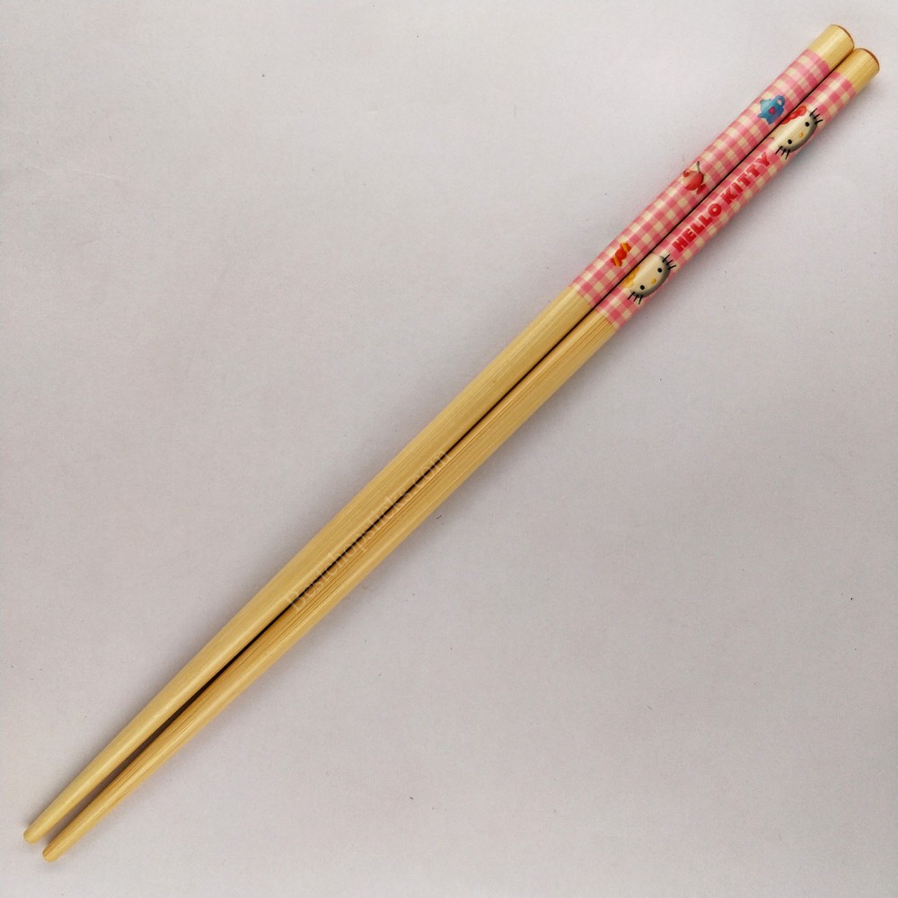 Hello kitty bamboo chopsticks
