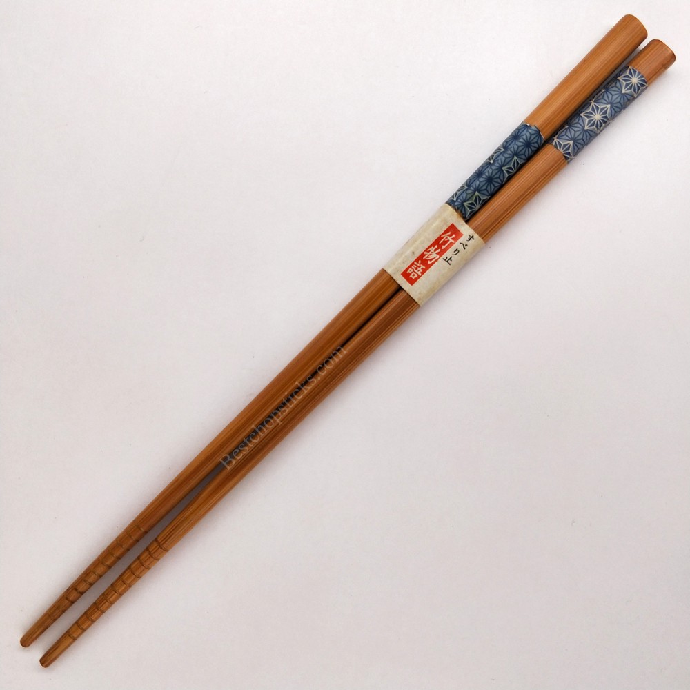 Geometric figure carbonized bamboo chopsticks