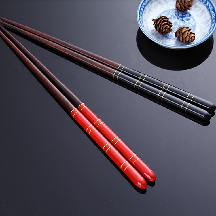 Wonderful colorful wooden chopsticks