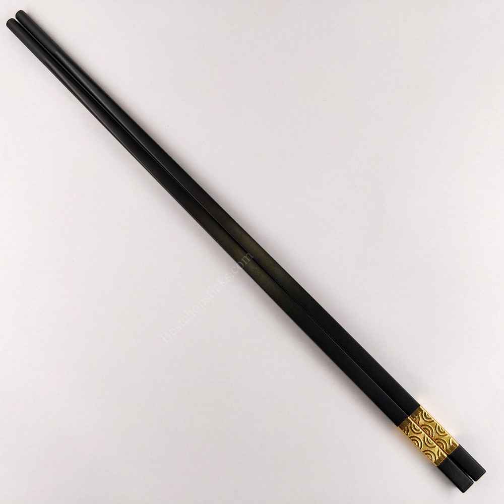 PPS chopsticks with 22mm gold square metal head