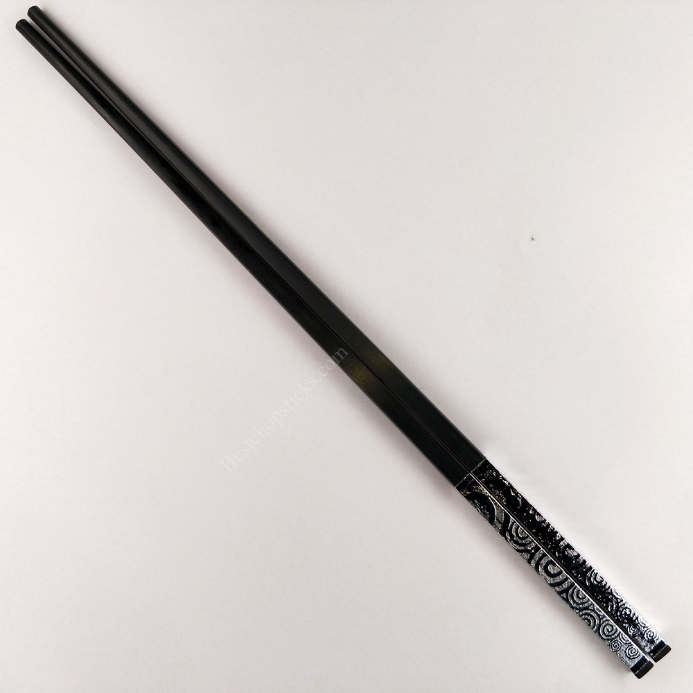 PPS chopsticks with 75mm silver square metal head