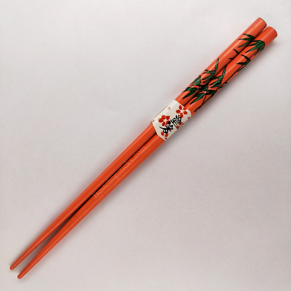 Bamboo pattern printed chopsticks