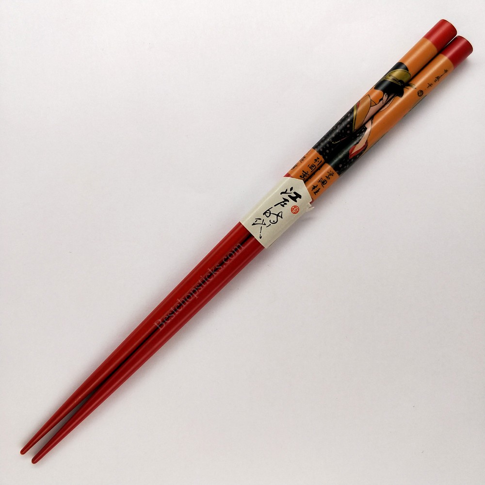 Japanese lady printed chopsticks