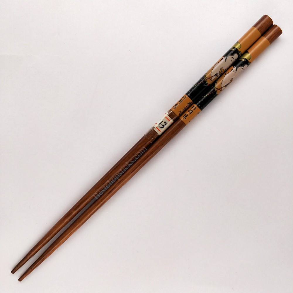 Japanese ladies printed wooden chopsticks