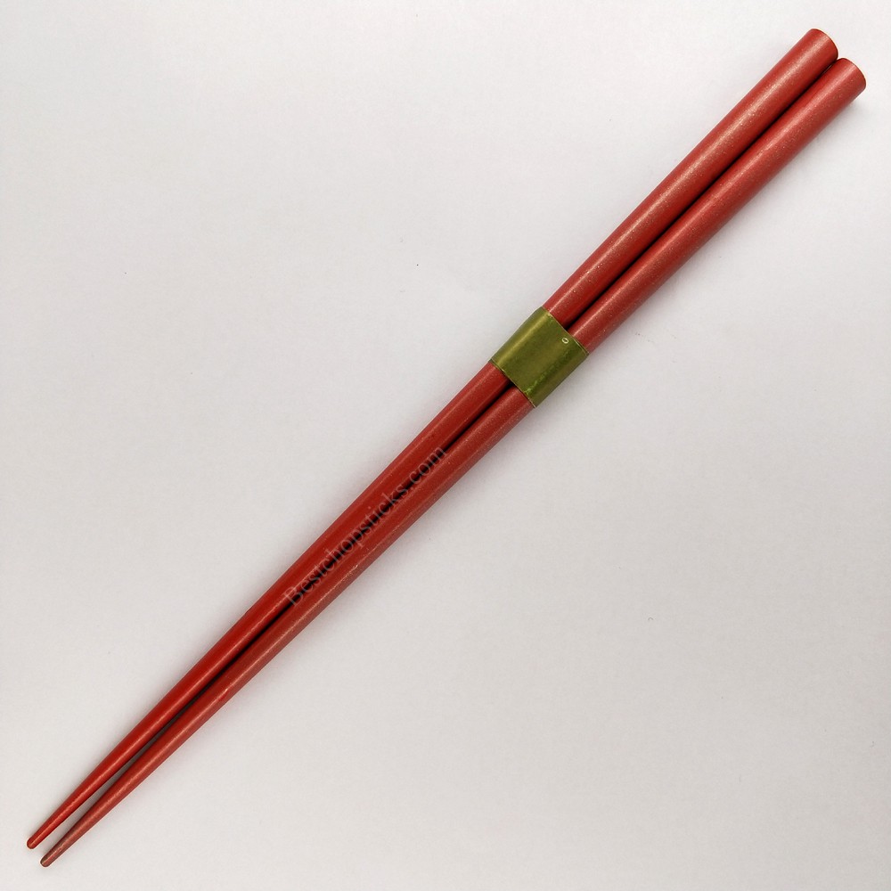 Glossy painted solid colored chopsticks