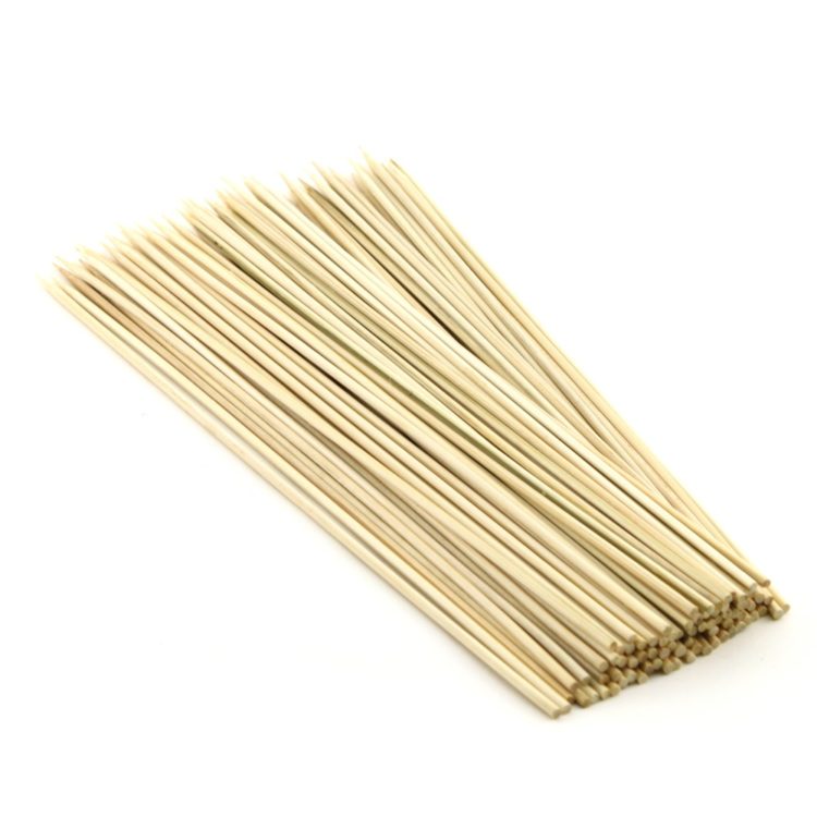 Disposable wooden skewers