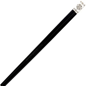 Chinese chopsticks with double happiness metal head