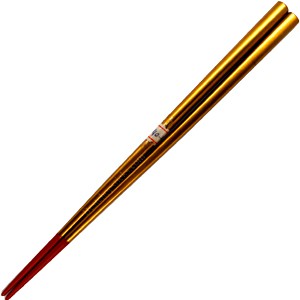 Gold Solid Colored Chopsticks