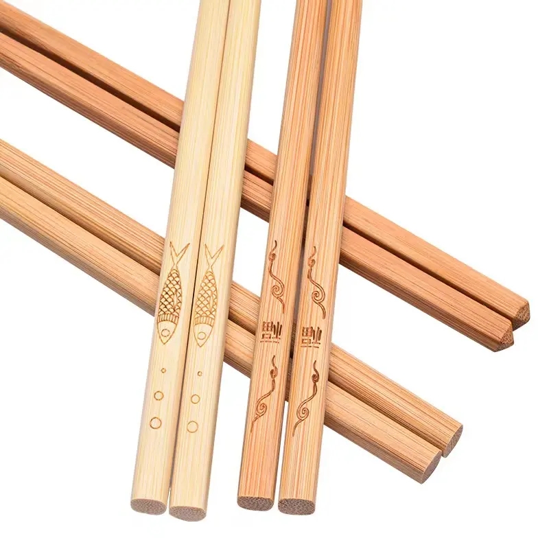 2023 Japanese Reusable Chopsticks Home Use Natural Wooden Chopsticks For Sushi Hotel Restaurant