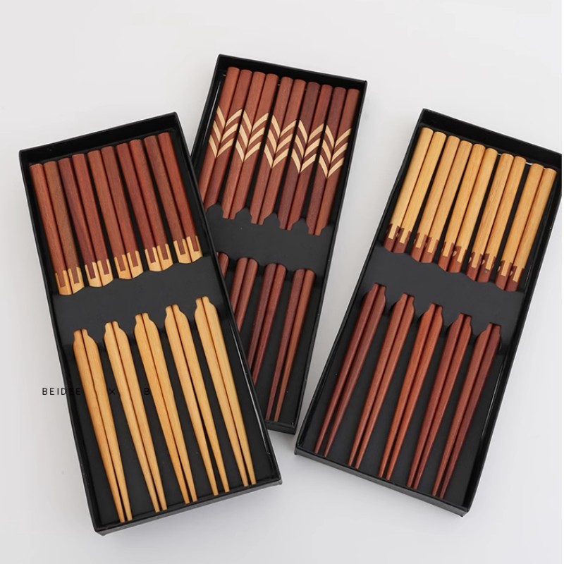Wholesale Customize Wooden Chopsticks  Solid Wood Chopsticks