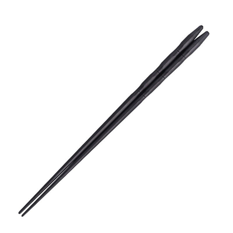 Non Slip Black Fiberglass Alloy Chopsticks Reusable Dishwasher Safe Chopsticks