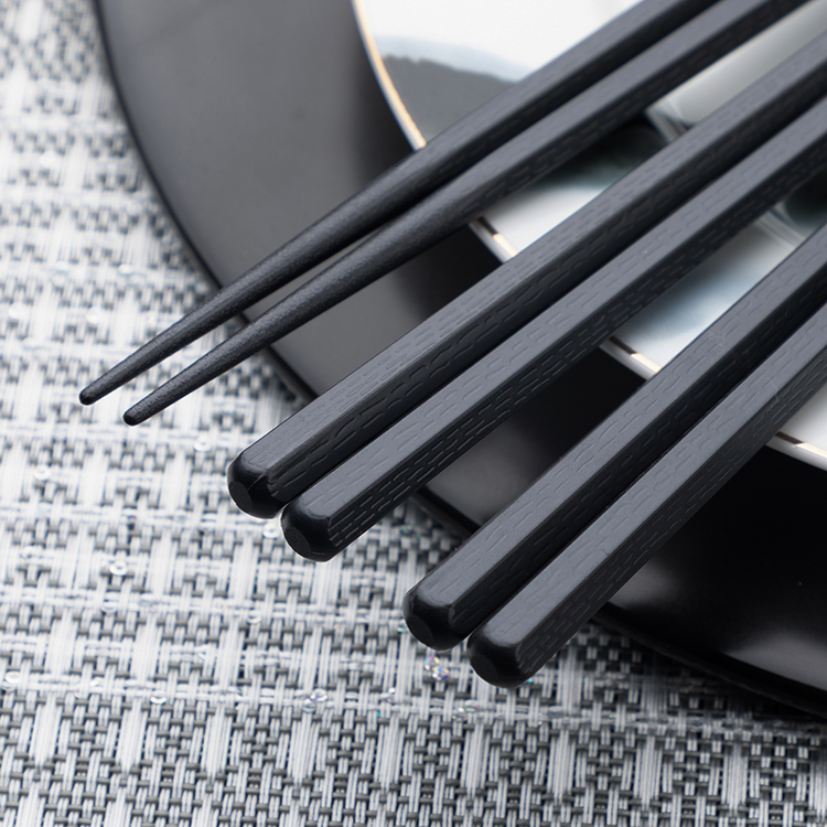 SK01 hexagonal patterned chopsticks