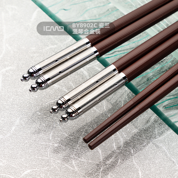 BY8902C harp Fiberglass chopsticks wooden coffee