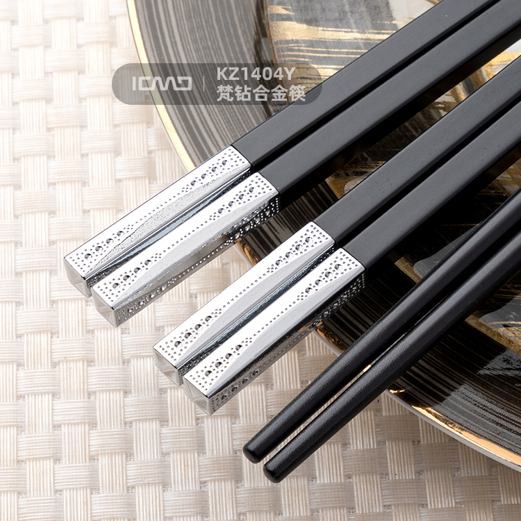 KZ1404Y diamond Fiberglass chopsticks