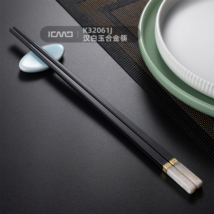 K32061J White Marble Fiberglass chopsticks