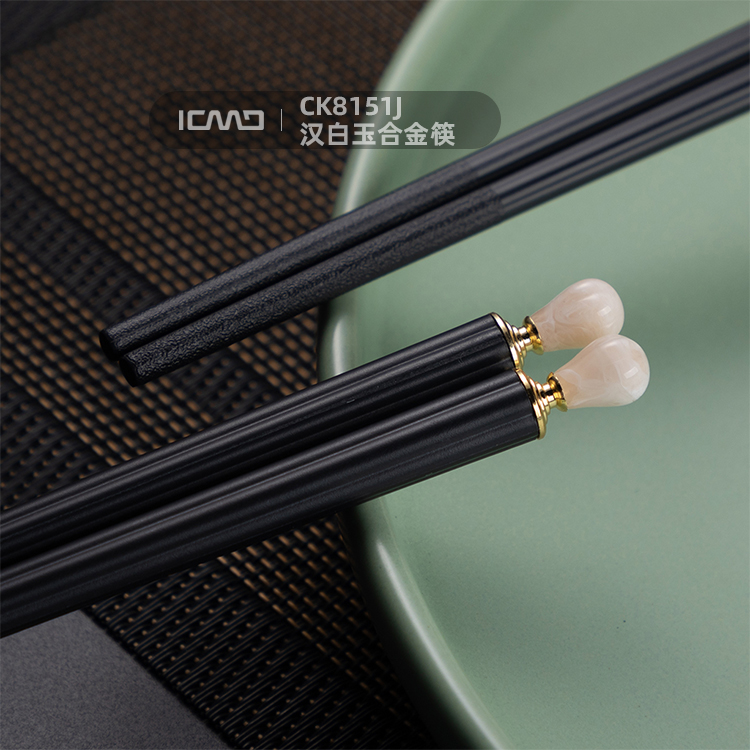 CK8151J White Marble Fiberglass chopsticks
