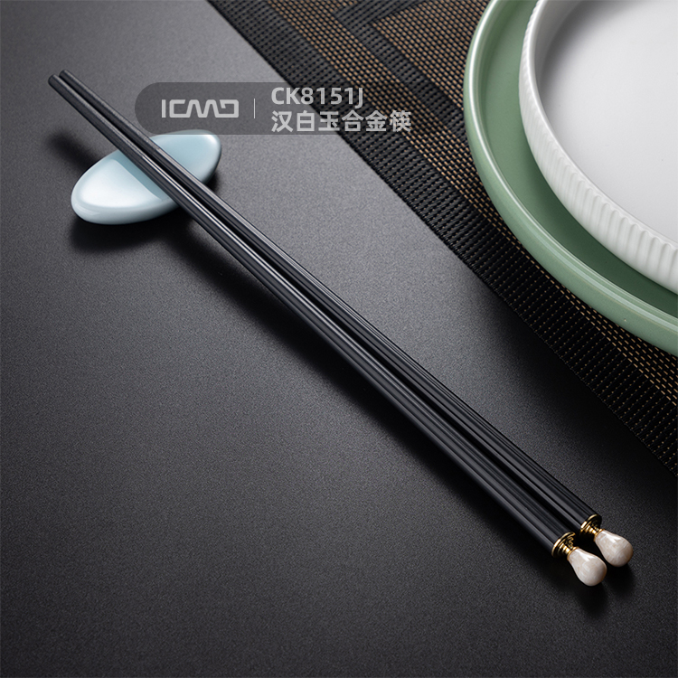 CK8151J White Marble Fiberglass chopsticks